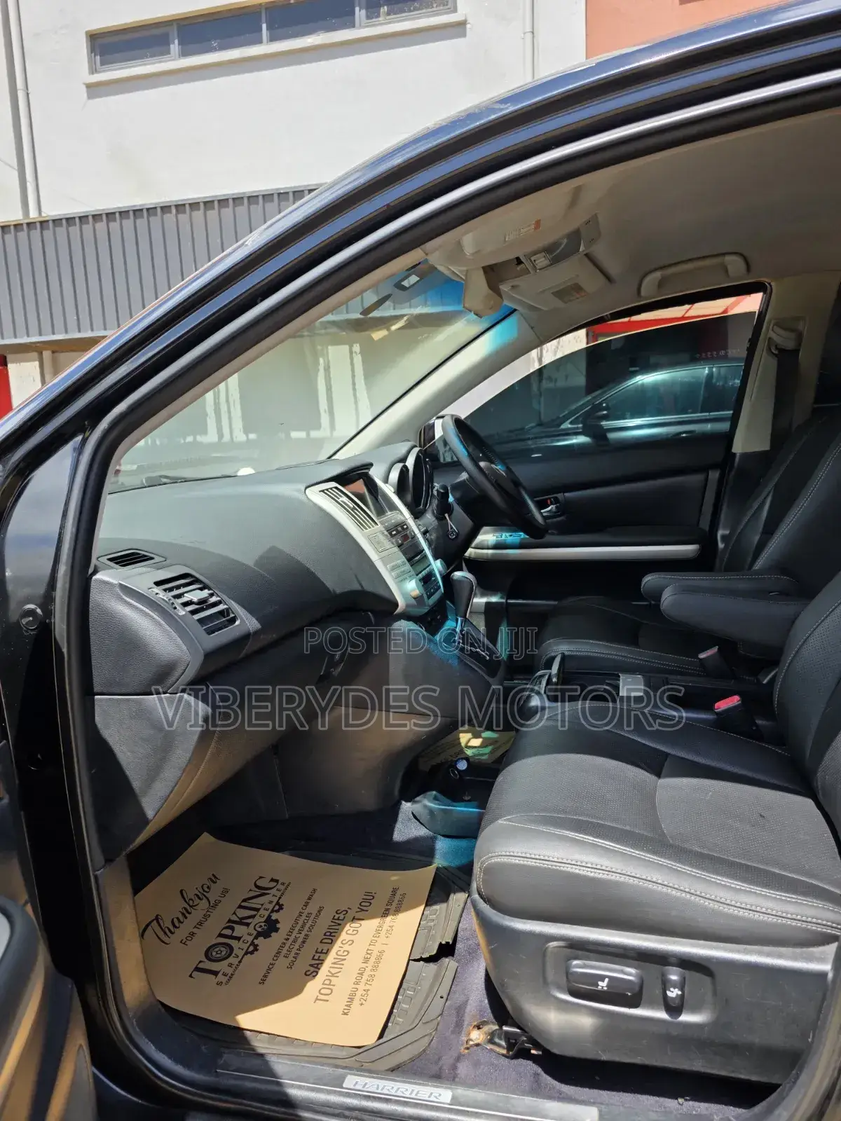 Toyota Harrier 2009 Black