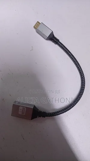Mini Hdmi to Hdmi Adapter (Braided)