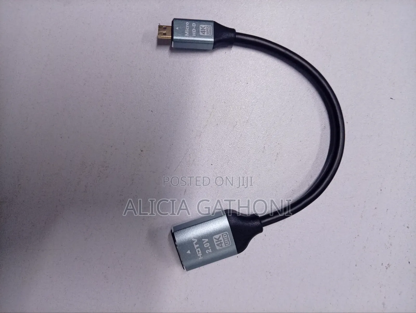 Micro Hdmi to Hdmi Connector 0.5mtrs New