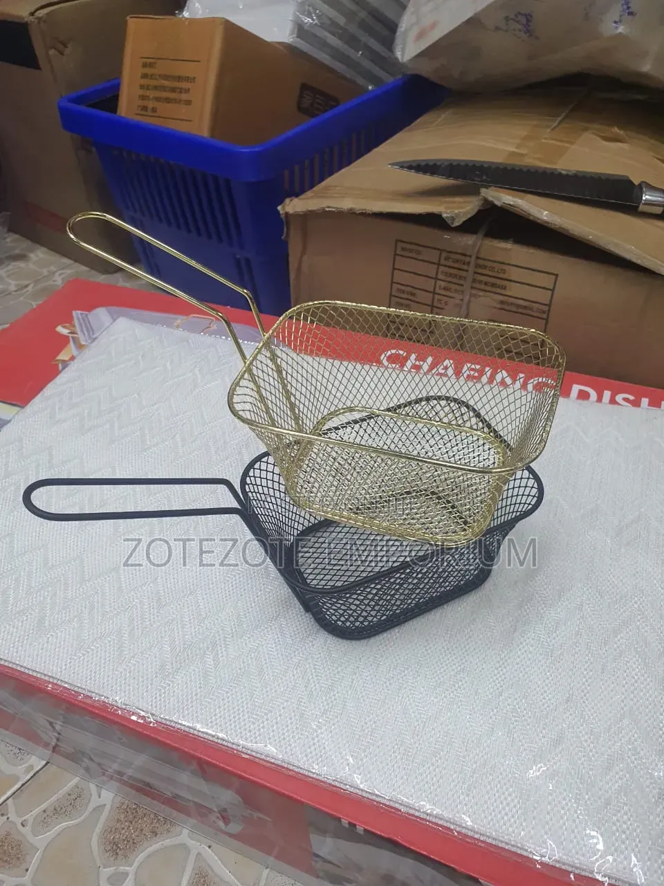 Stainless Steel Big Fries Basket