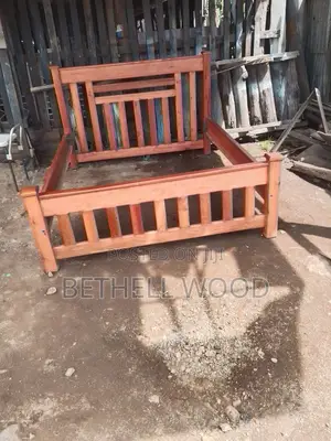 Modern Mahogany Bed
