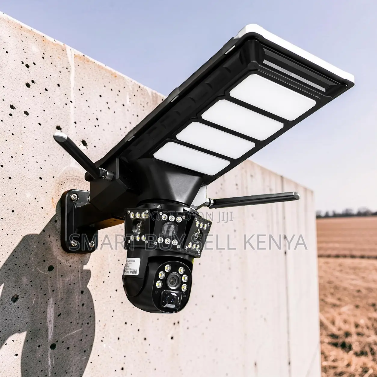 4g Wide Angle Solar Camera With Outdoor Security Solar Street Light