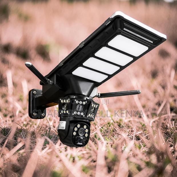 4g Crystal Clear Solar Camera With Outdoor Security Solar Street Light