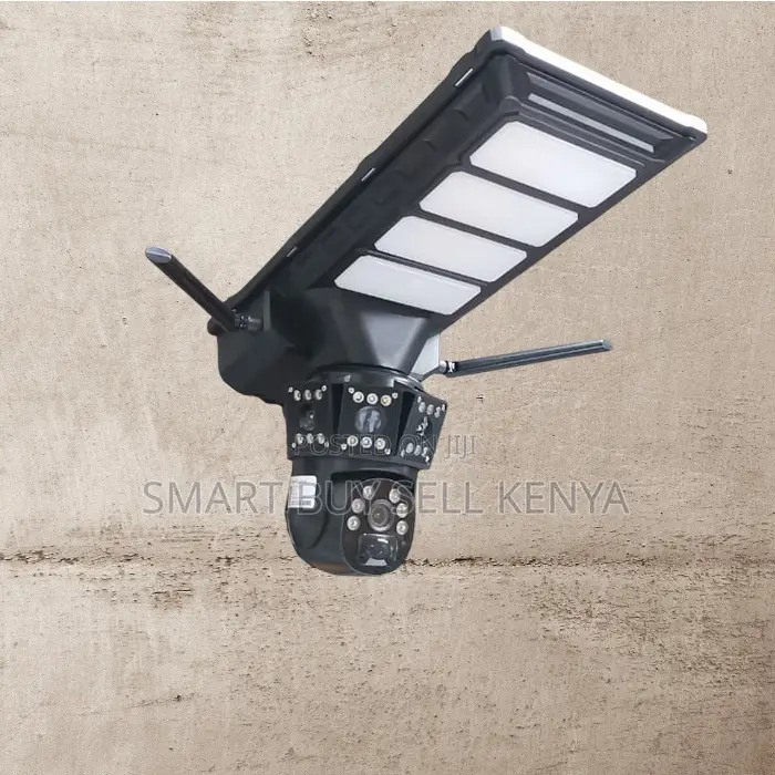 4g Energy Efficient Solar Camera With Outdoor Led Solar Street Light