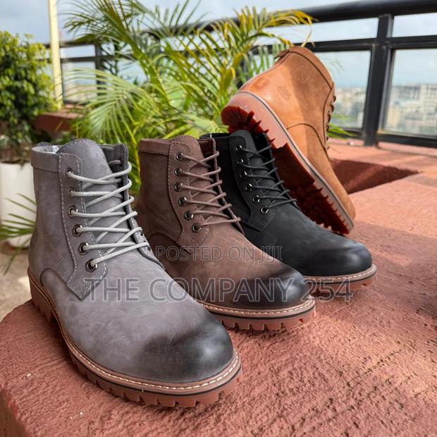 Quality Leather Casual Timberland Official Rubber Casual Laced Boots