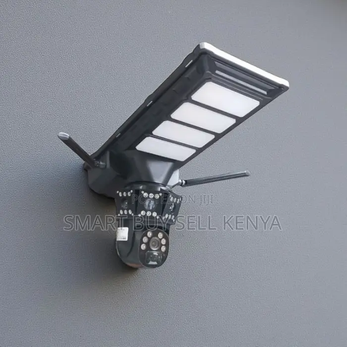 4g Rechargeable Battery Solar Camera With Outdoor Solar Street Light
