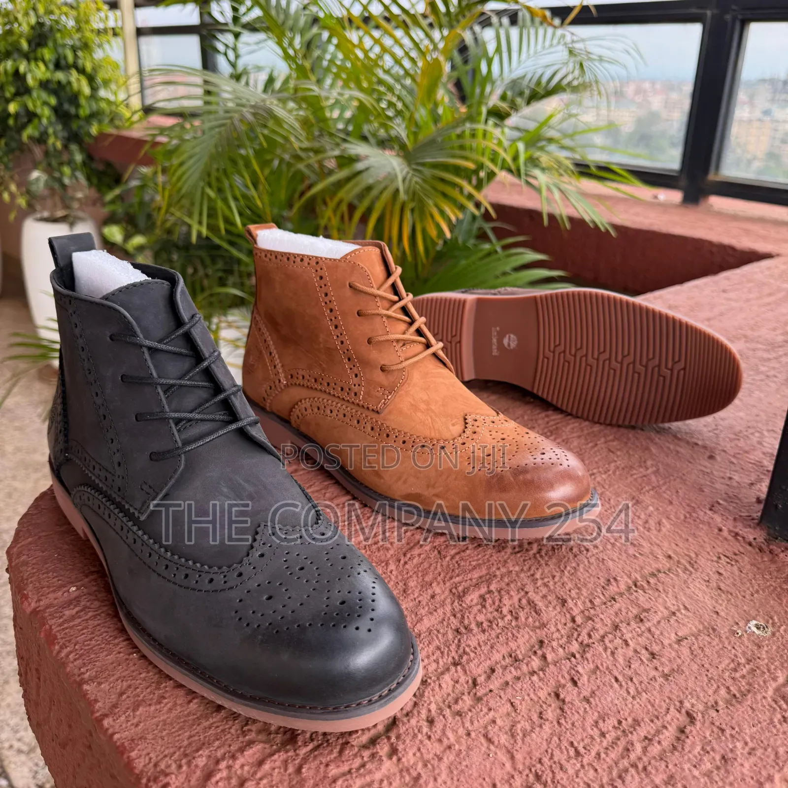Quality Clarks Men Rubber Sole Leather Oxford Designer Boots Shoes