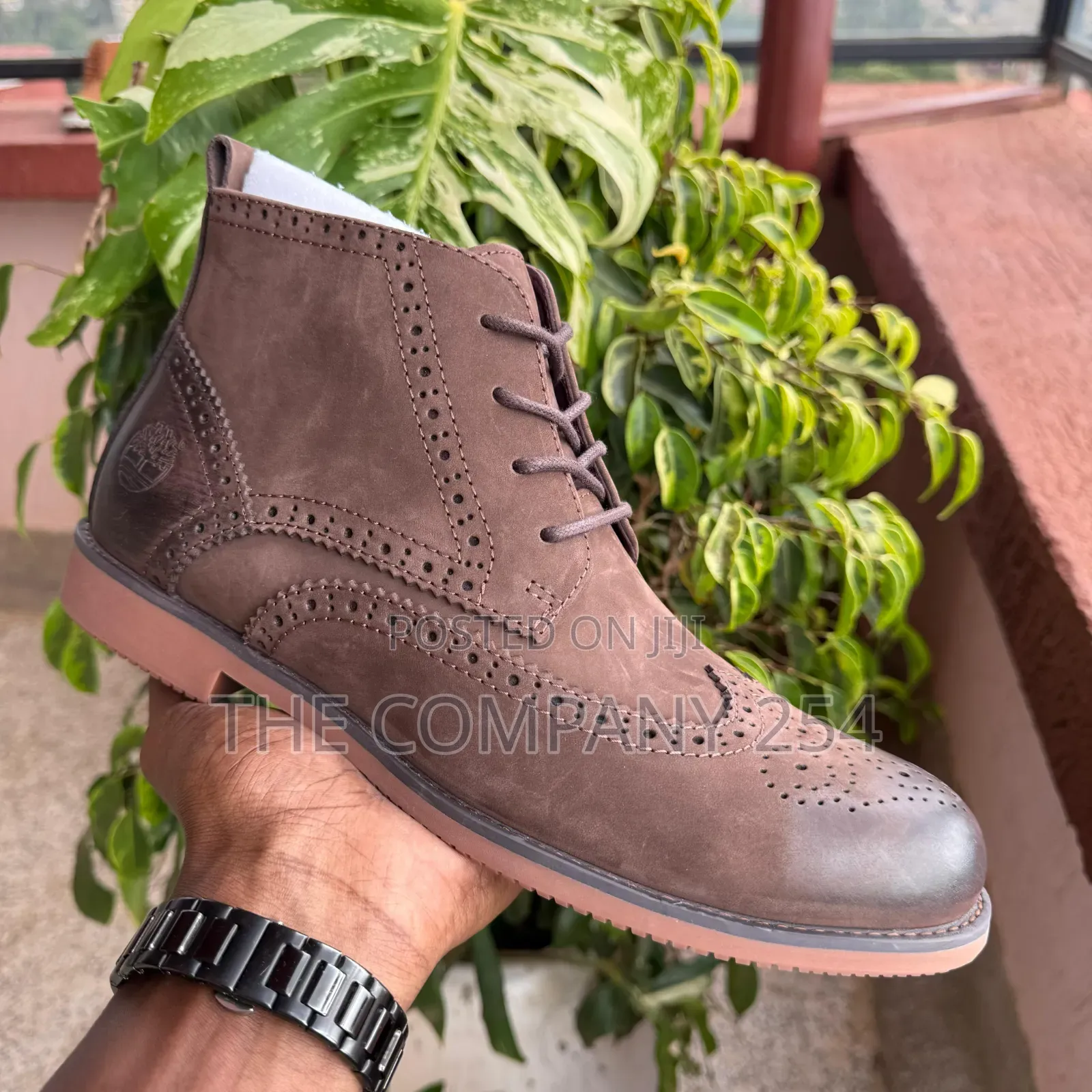 Quality Clarks Men Rubber Sole Leather Oxford Designer Boots Shoes