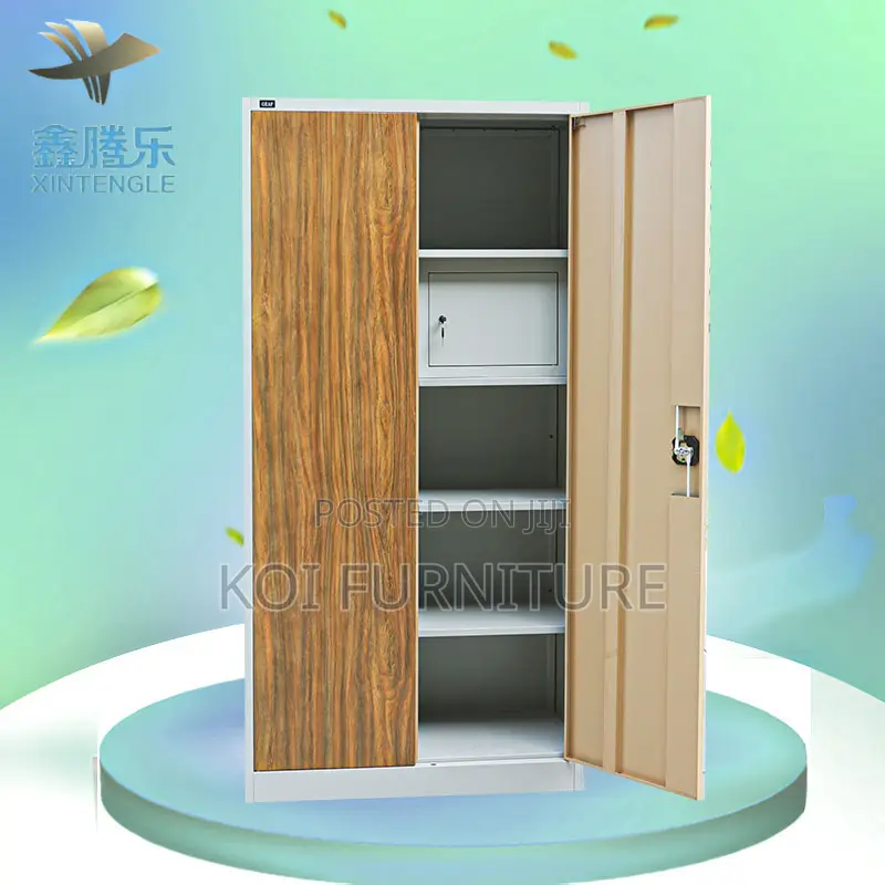 Office Cabinet; Files and Document Storage Cabinet With Two Doors