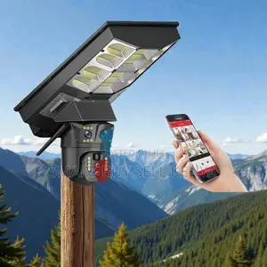 4g Heavy Duty Solar Camera With Outdoor Security Solar Street Light
