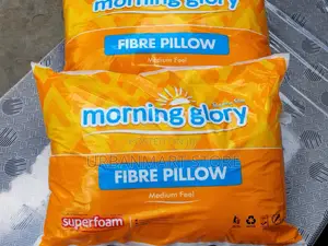 Morning Glory Compressed Fibre Bed Pillow Soft Comfort
