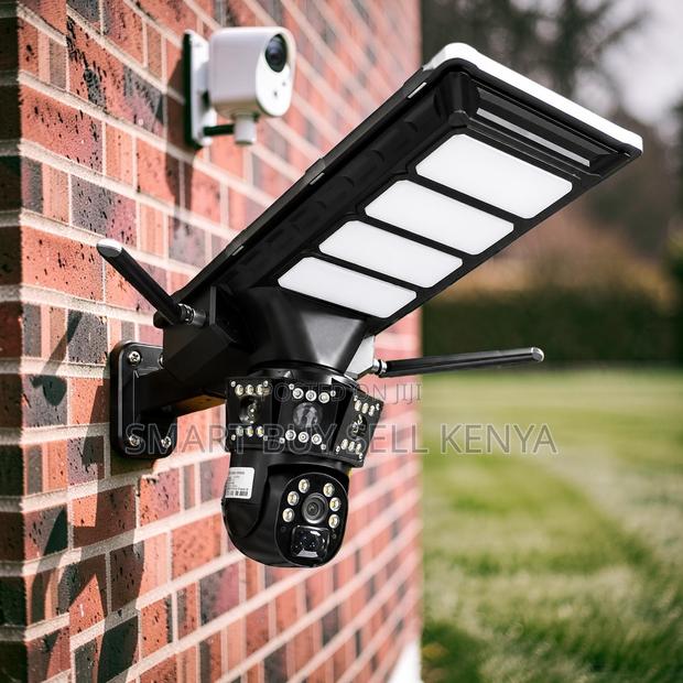 4g Easy Installation Solar Camera With Security Led Solar Street Light