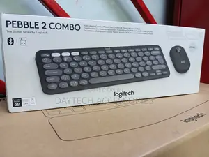 Logitech Pebble 2 Wireless Bluetooth Keyboard Mouse Combo - Black