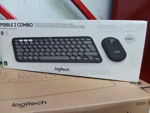 Logitech Pebble 2 Wireless Bluetooth Keyboard Mouse Combo - Black