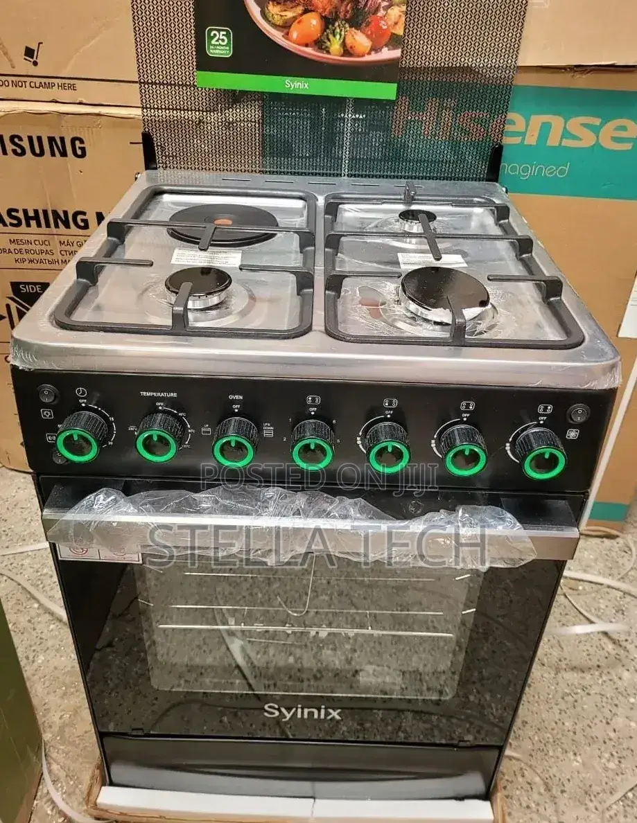 Syinix 60by60 3+1 Standing Cooker