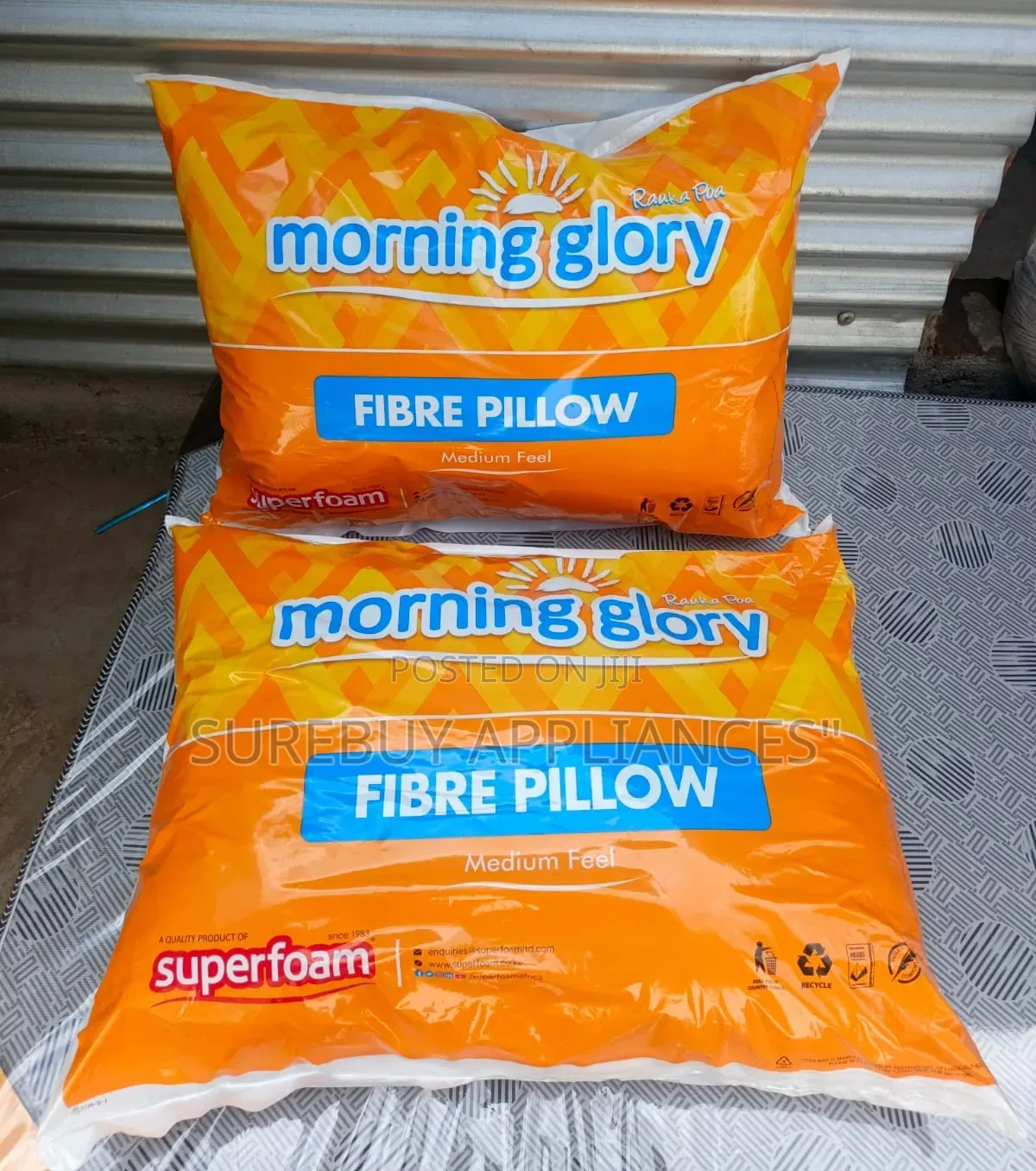 Morning Glory Fibre Pillow,Soft and Fluffy