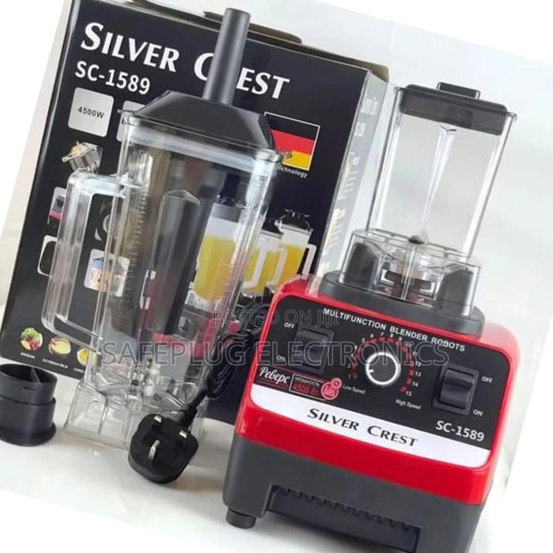 Silver Crest 2 in 1 Commercial Blender 4500w Heavy Duty