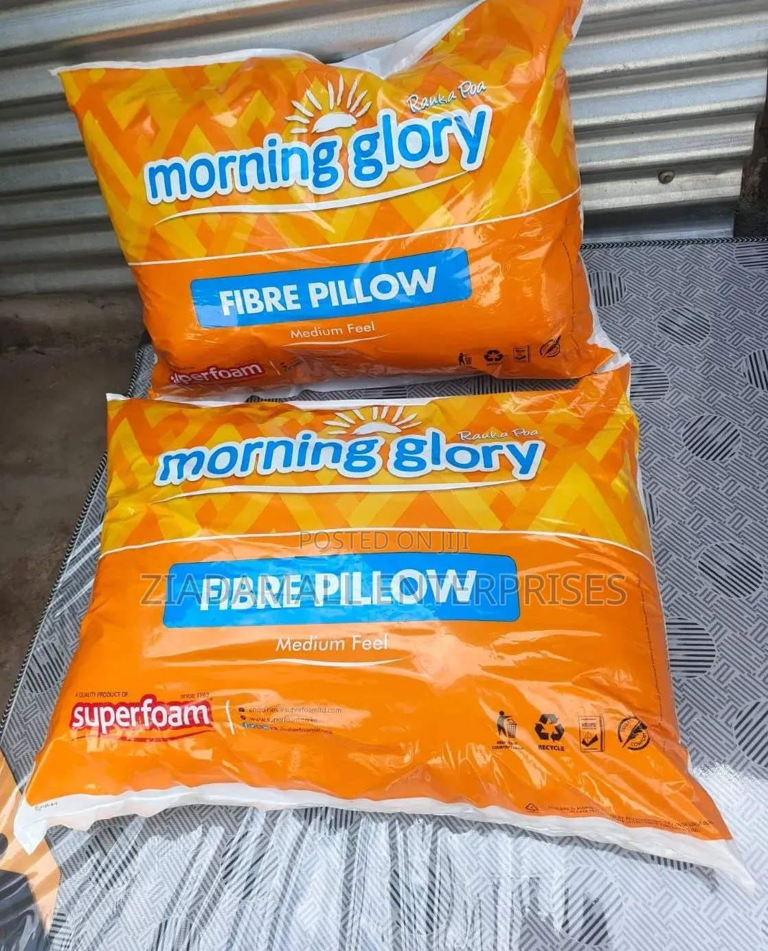 Pillows 2pcs Set Fibre Pillow Dreamnest Morning Glory Fibre Pillow