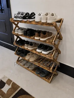 Elegant Wooden Shoe Rack – Strong Stylish Storage