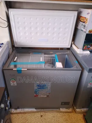 Roch Deep Freezer ( New) Gray