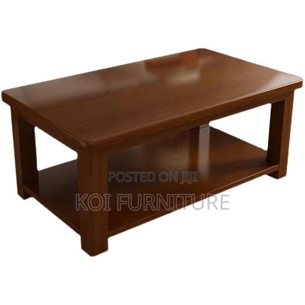 Coffee Table; Center Piece Master Mahogany Executive Coffe Table - thumbnail 2