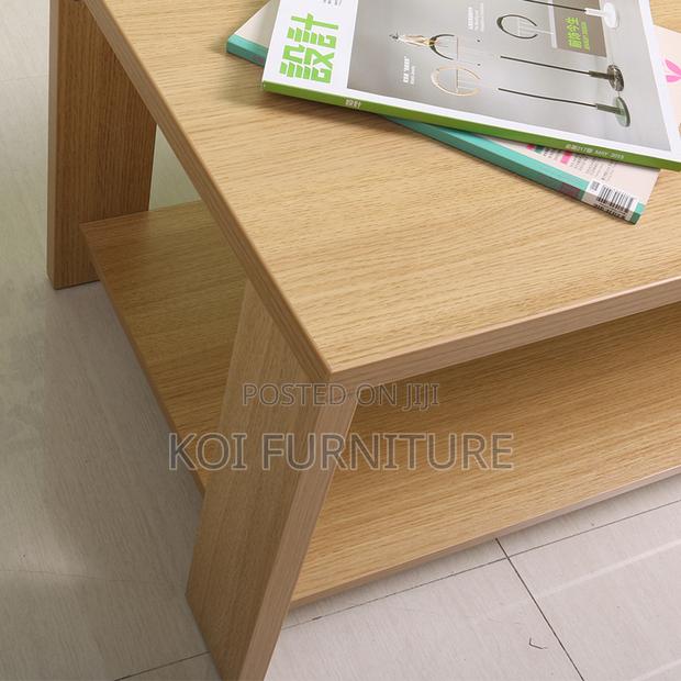 Coffee Table; Center Piece Master Mahogany Executive Coffe Table - thumbnail 6