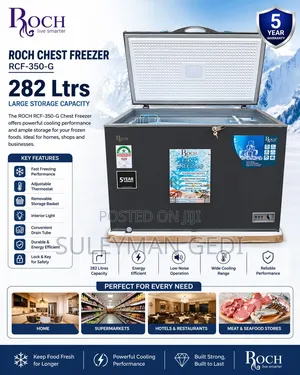 Roch Chest Freezer 282l