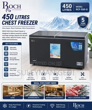 Roch Chest Freezer 450l