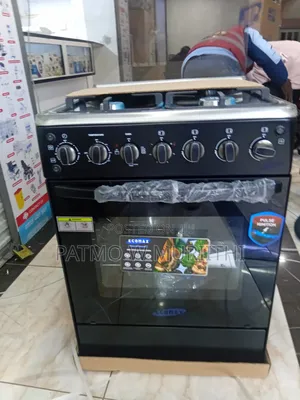 Ecomax 60 by 60 Standing Cooker With Electric Oven and Free Gift