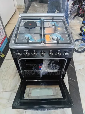 Ecomax 60 by 60 Standing Cooker With Electric Oven and Free Gift