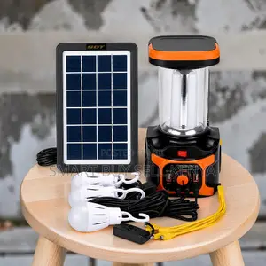 Dat-at 9016b Simple Setup Home Solar Lighting Kit With Mp3 Player