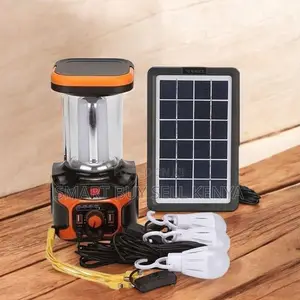 Dat- At 9016b Plug and Play Home Solar Lighting Kit With Mp3 Player
