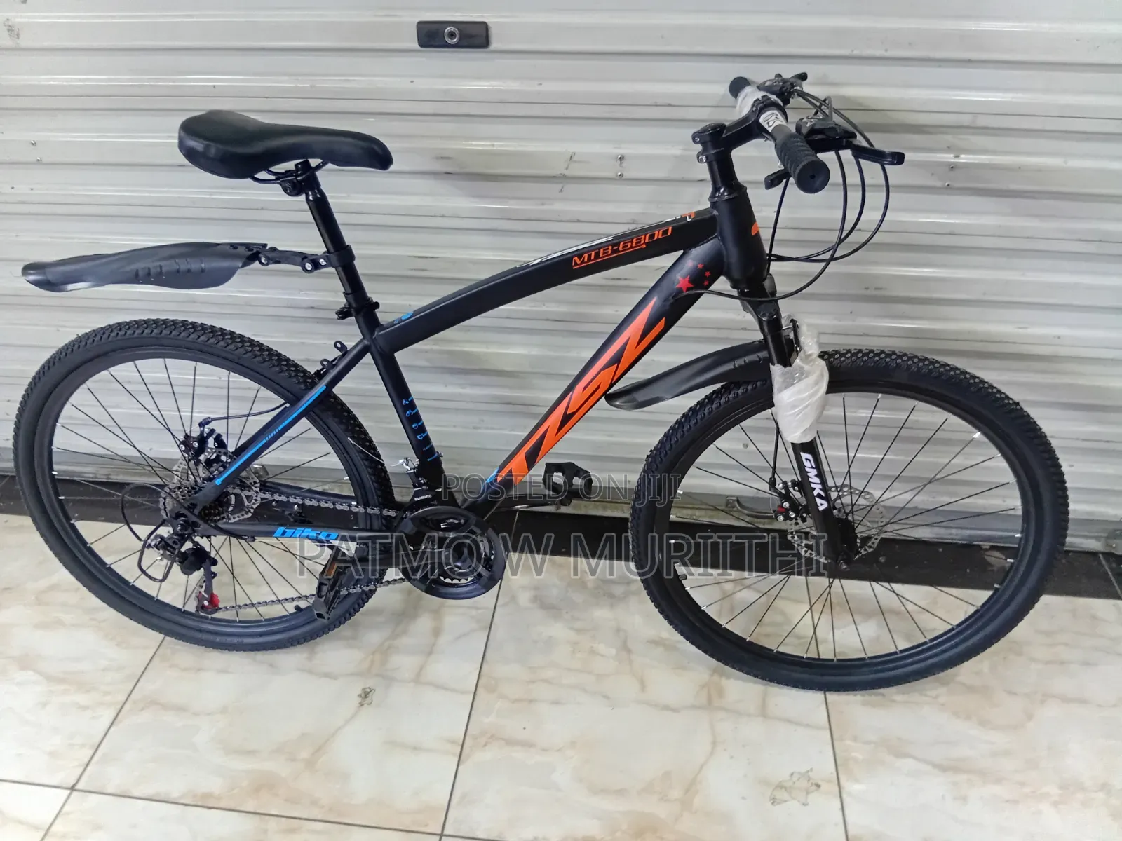 Mountain Bike Size 26 Available With Front and Rear Mudguard