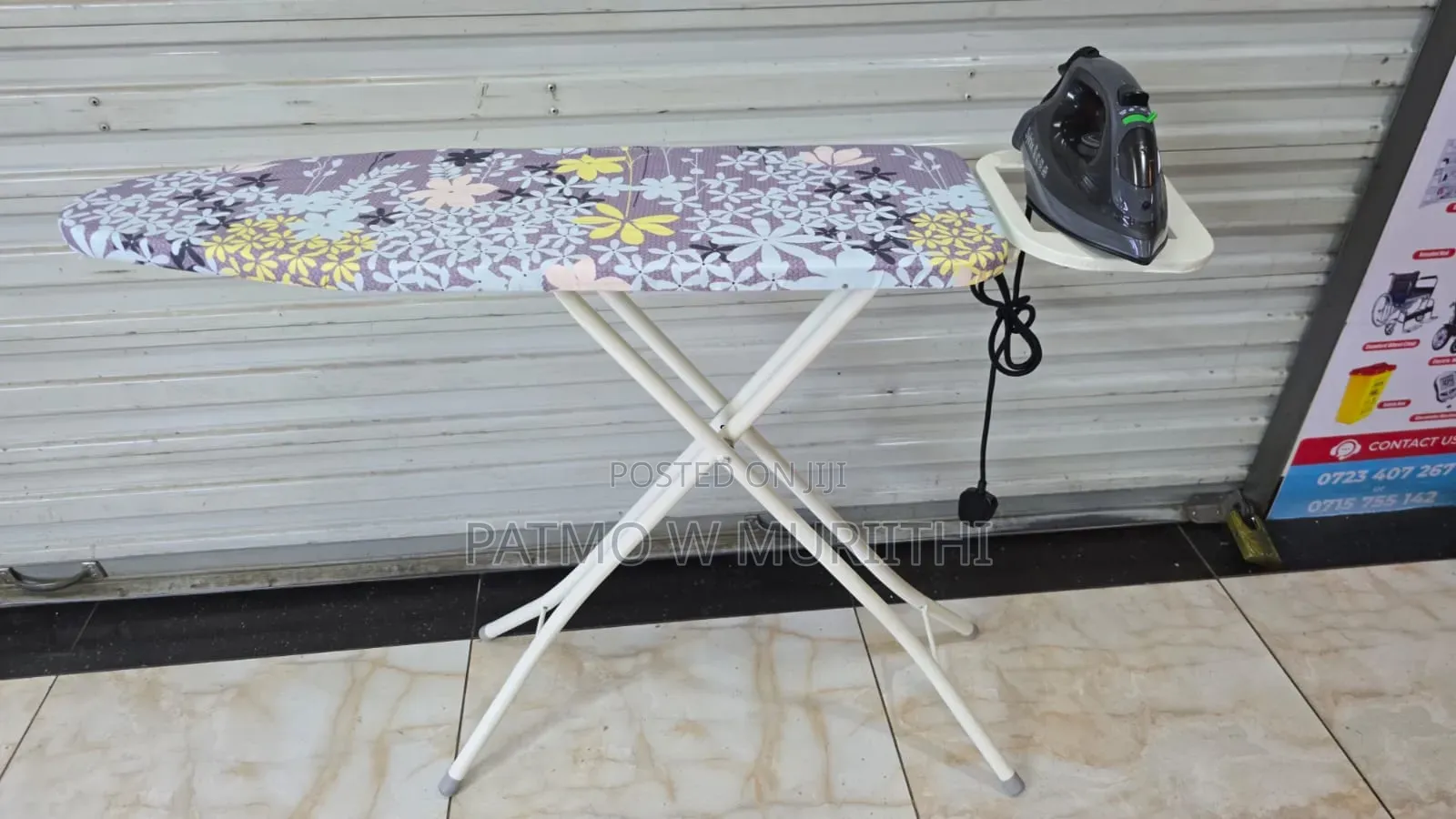 Foldable Metallic Iron Board
