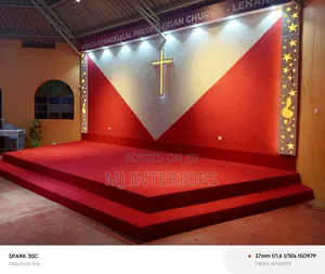 Church Altar Wall to Wall Carpet