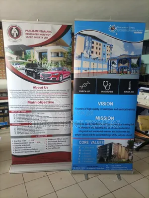 Satin Material Rollup Banner