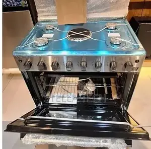 60*90 Starworth 4+1 Stainless Steel Cooker With Electric Oven