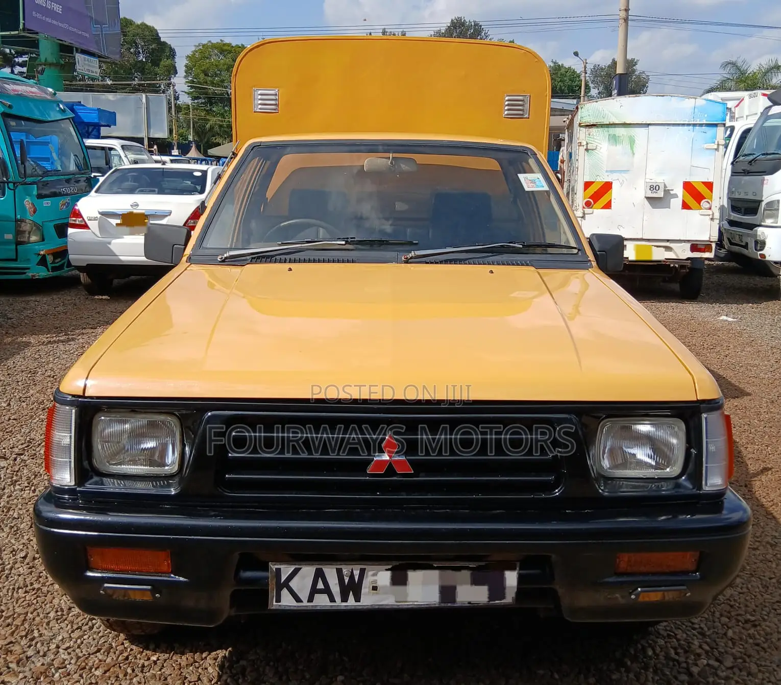 Mitsubishi L200 2006 Yellow