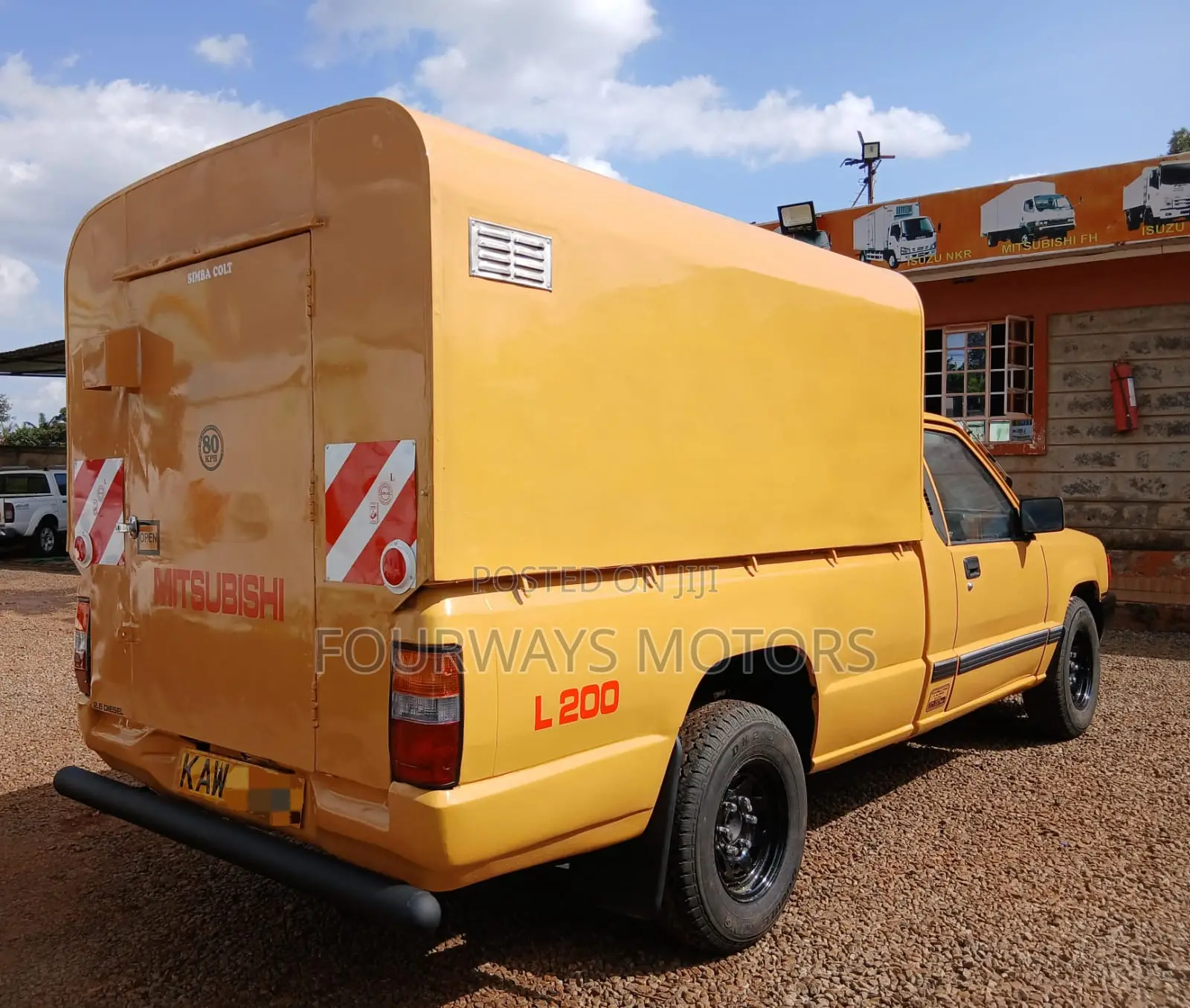 Mitsubishi L200 2006 Yellow