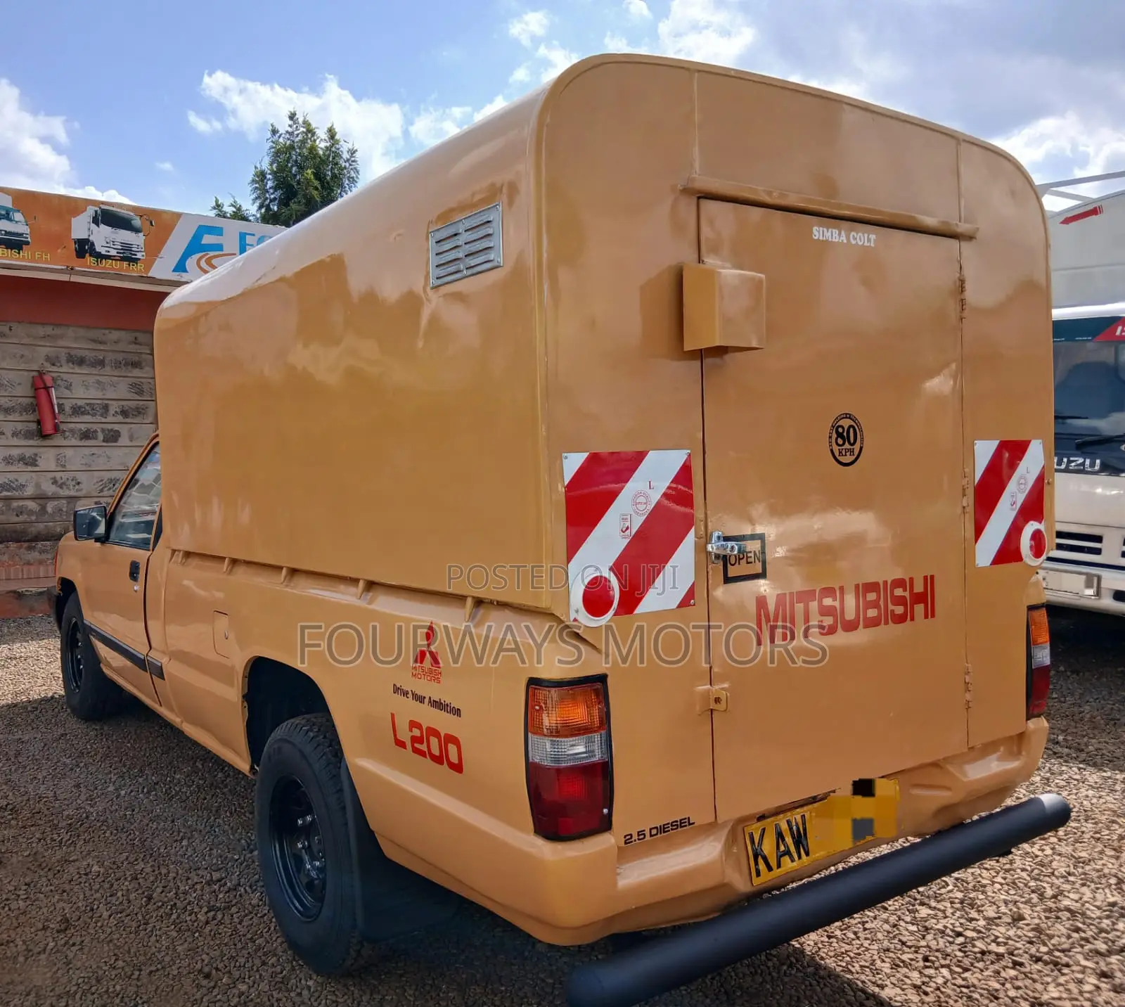 Mitsubishi L200 2006 Yellow