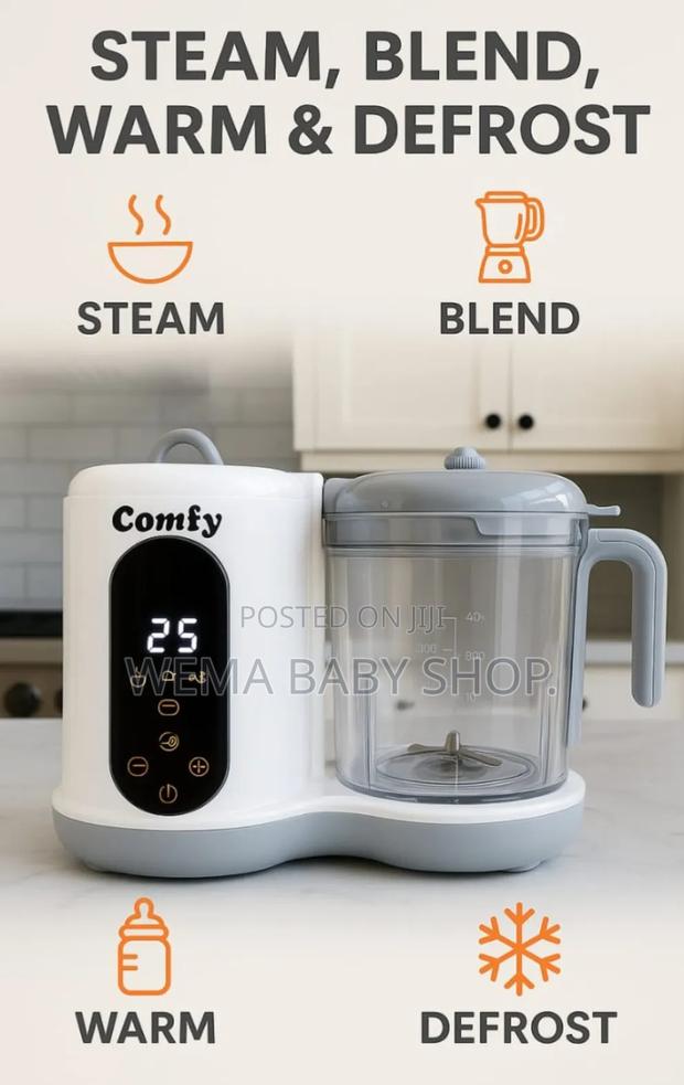 Comfy 4-in-1 Baby Food Processor and Blender