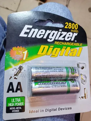 Heavy Duty Energizer Rechageable Battery /One Pair Digital Battery