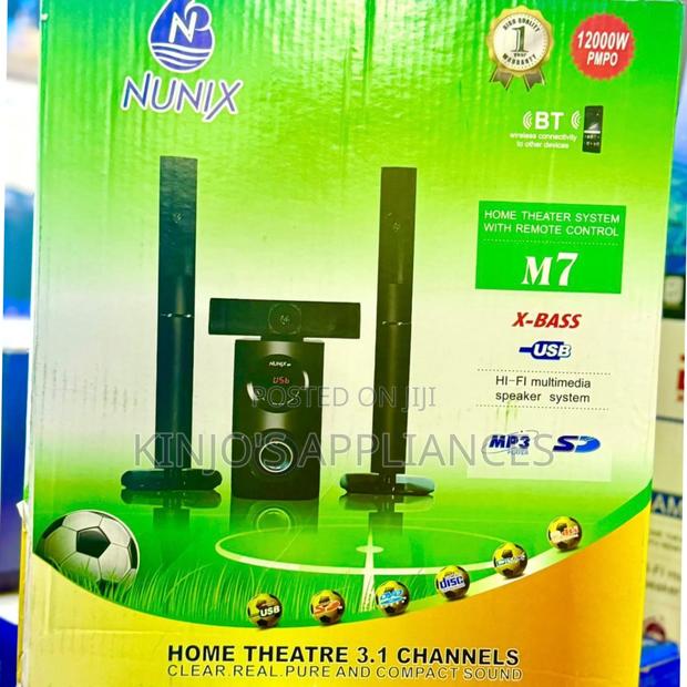 Nunix M7 Home Theater System Woofer