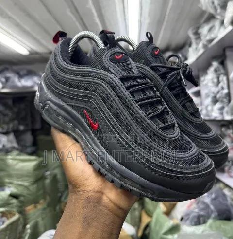 Nike Air Max 97 Unisex Sneakers - Leather, White, Eu 40-45 - thumbnail 2
