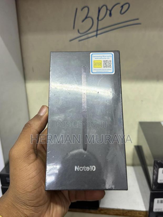 New Samsung Galaxy Note 10 5G 256 GB Black