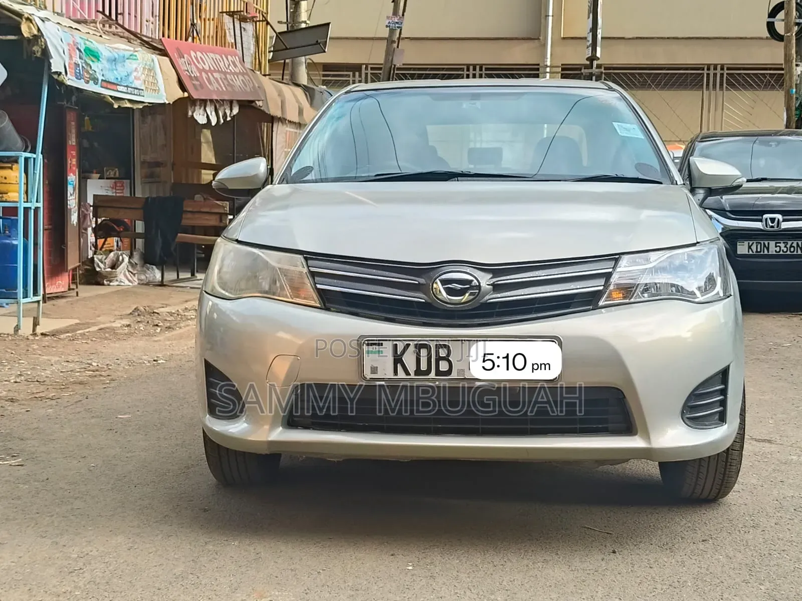Toyota Axio 2014 Burgundy