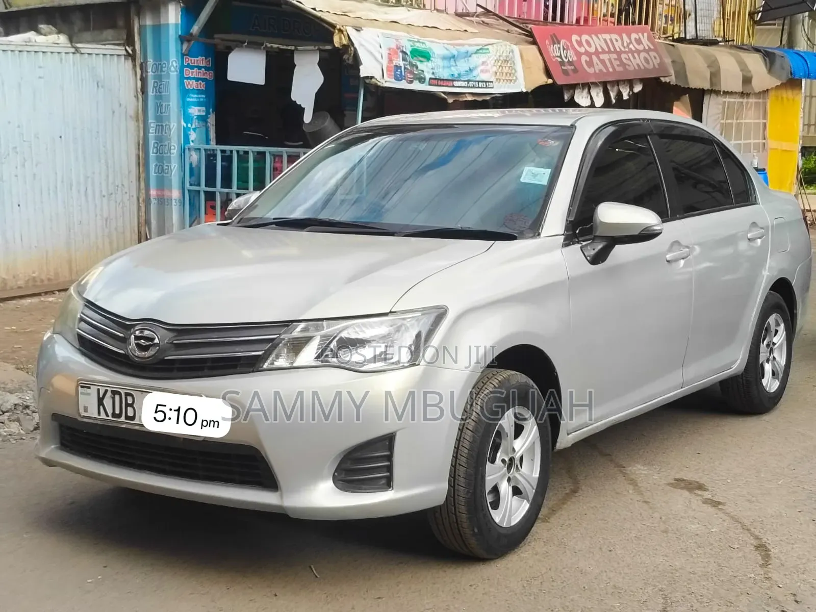Toyota Axio 2014 Burgundy