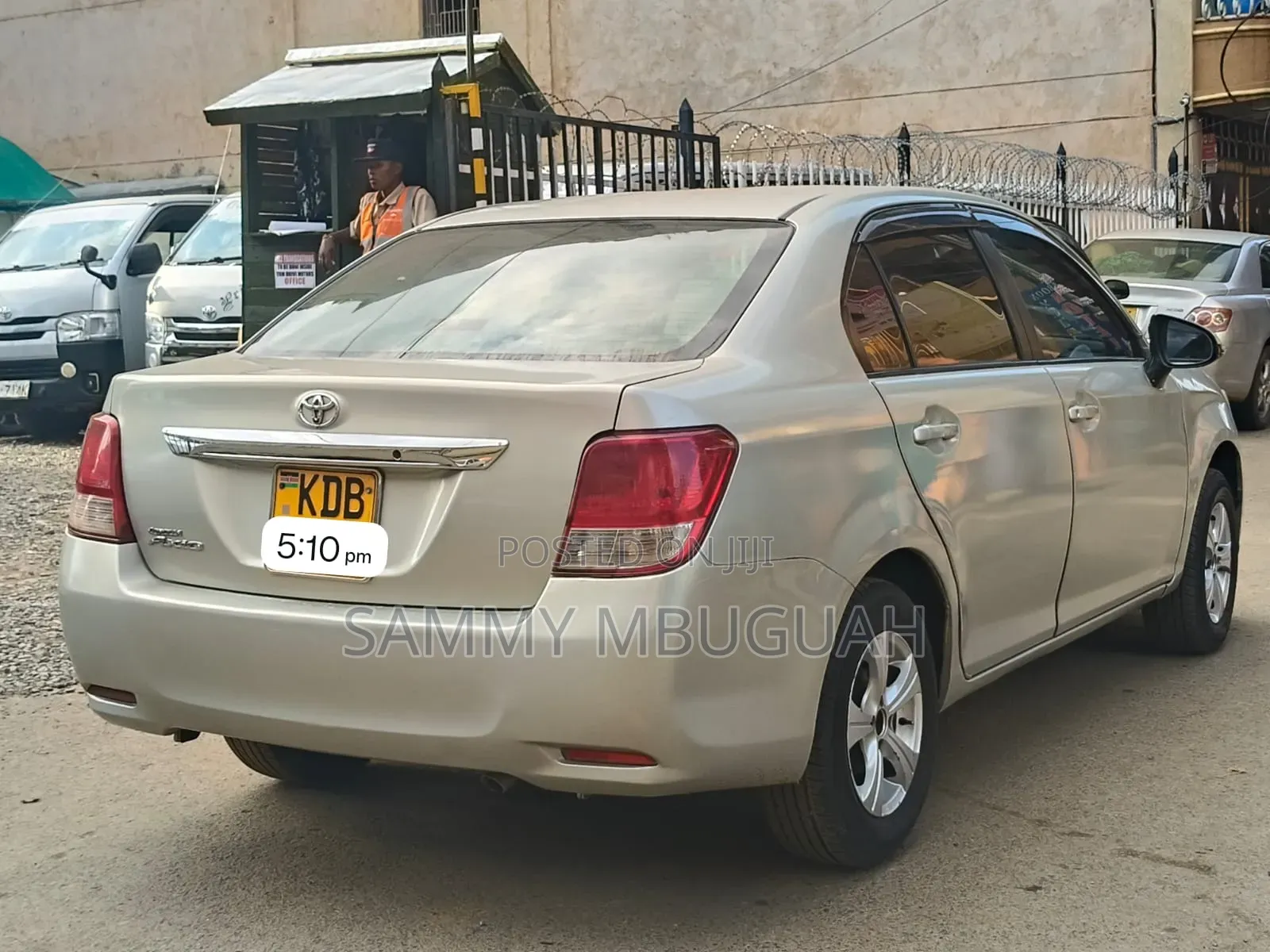 Toyota Axio 2014 Burgundy