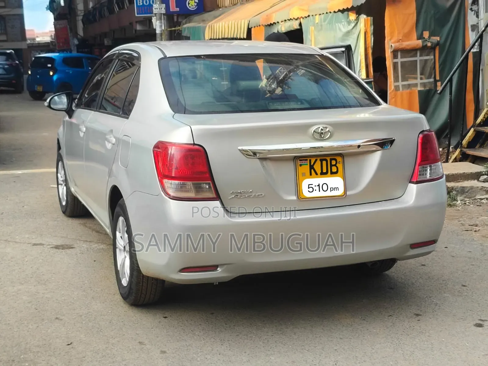 Toyota Axio 2014 Burgundy