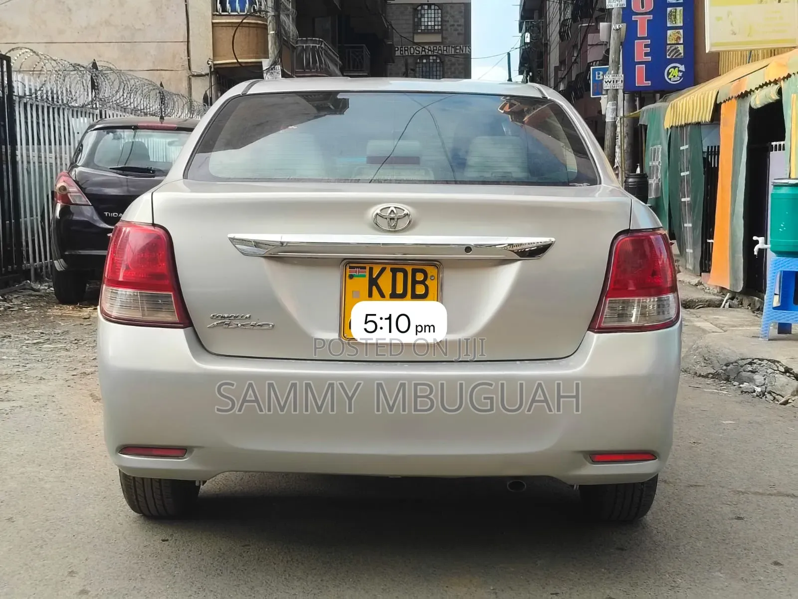 Toyota Axio 2014 Burgundy